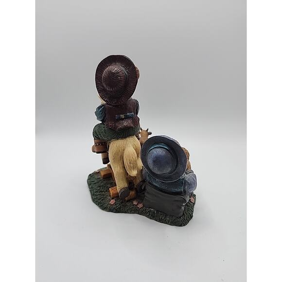 Young's Berry Hill Bears Luke & Zak On The Range VTG 1997 Collectible Figurine - Picture 4 of 6